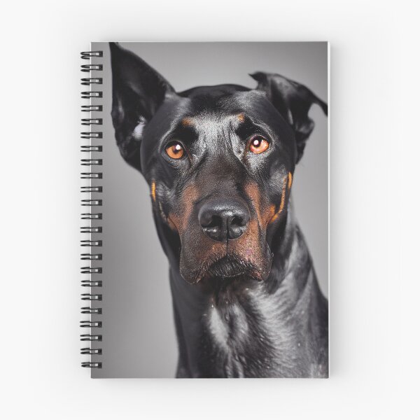 Item preview, Noble Protector, dobermann portrait designed and sold by EmeraldeaArt.