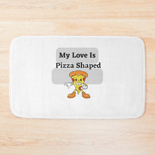 Item preview, My Love Is Pizza Shaped designed and sold by HOMEDESIGNPRINT.