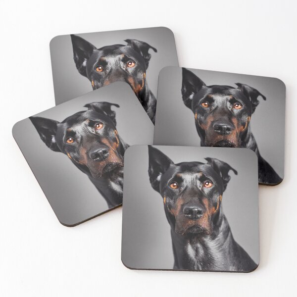 Item preview, Noble Protector, dobermann portrait designed and sold by EmeraldeaArt.