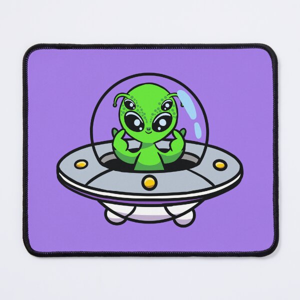 Item preview, Alien in Spaceship - Korean Hearts designed and sold by gaslight-n.