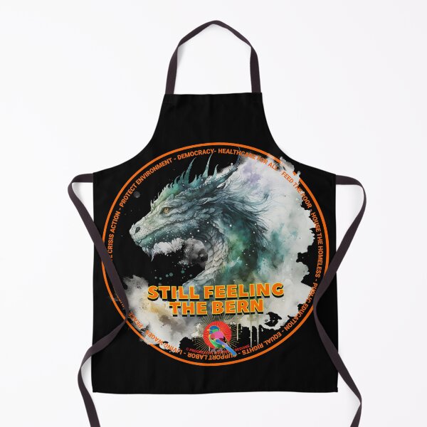 Item preview, PMD00612 Progressive Movement Designs Dragon shows you are still feeling the Bern and support progressive policy goals for progressive Democrats and Independents and Bernie Sanders supporters designed and sold by ProgressiveLeft.