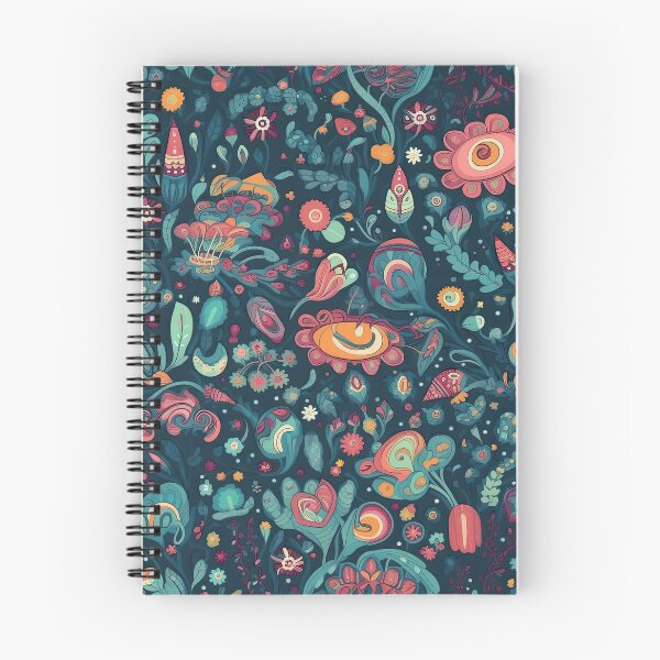 Item preview, Psychedelic Floral Pattern designed and sold by Garbonzo00.
