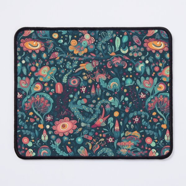 Item preview, Psychedelic Floral Pattern designed and sold by Garbonzo00.