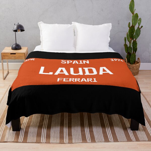 Item preview, Niki Lauda first win license plate Black  designed and sold by ff1merch ..