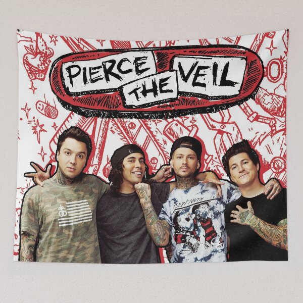 Item preview, Pierce The Veil Art designed and sold by kahlilkah.