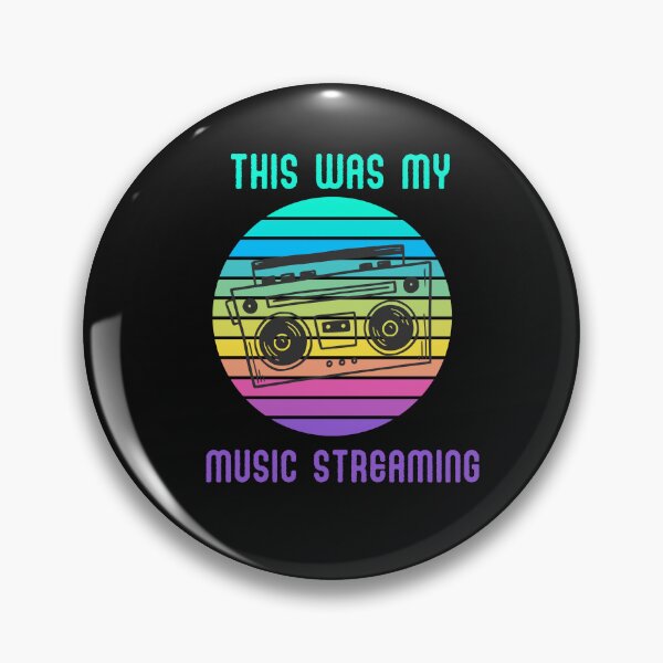 Item preview, This Was My Music Streaming designed and sold by Jettart.