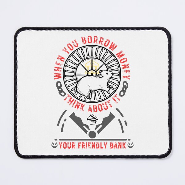 Item preview, The Rat Race "Bank Debt" designed and sold by KMRmerchDesigns.