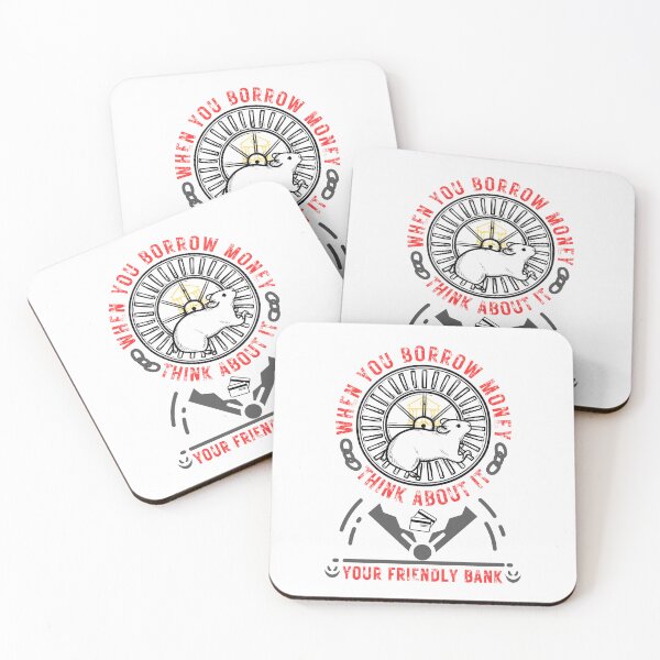 Item preview, The Rat Race "Bank Debt" designed and sold by KMRmerchDesigns.