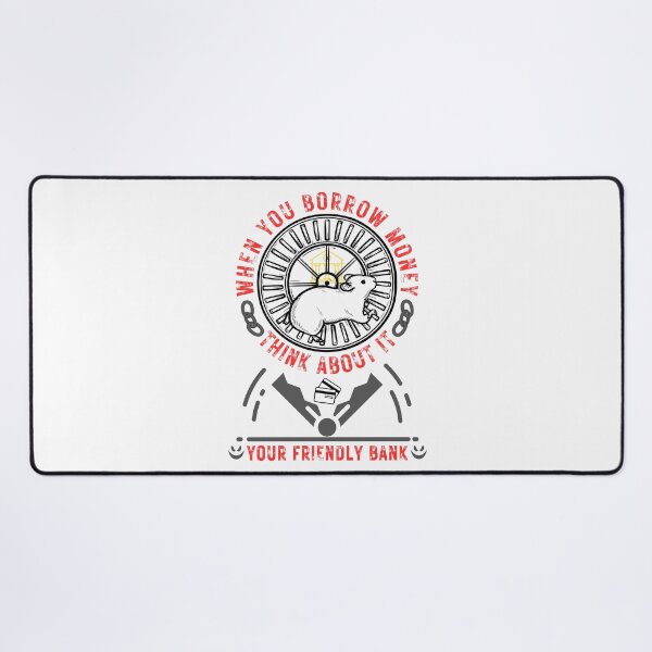 Item preview, The Rat Race "Bank Debt" designed and sold by KMRmerchDesigns.