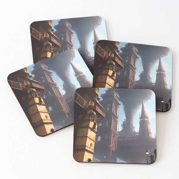 Item preview, The Steampunk Metropolis designed and sold by fkc666.