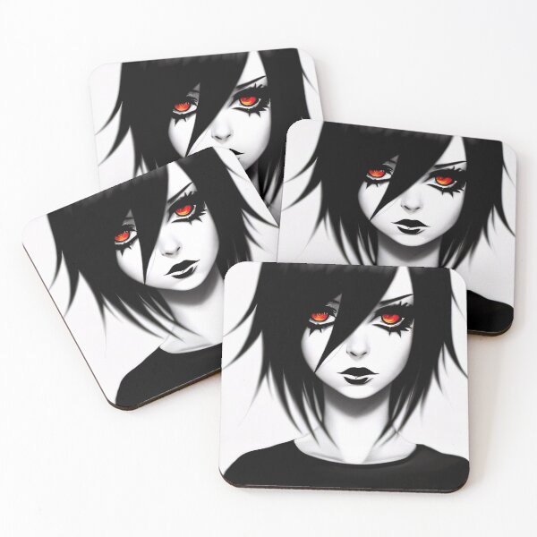 Item preview, Goth Anime Girl designed and sold by RaveToTheGrave.