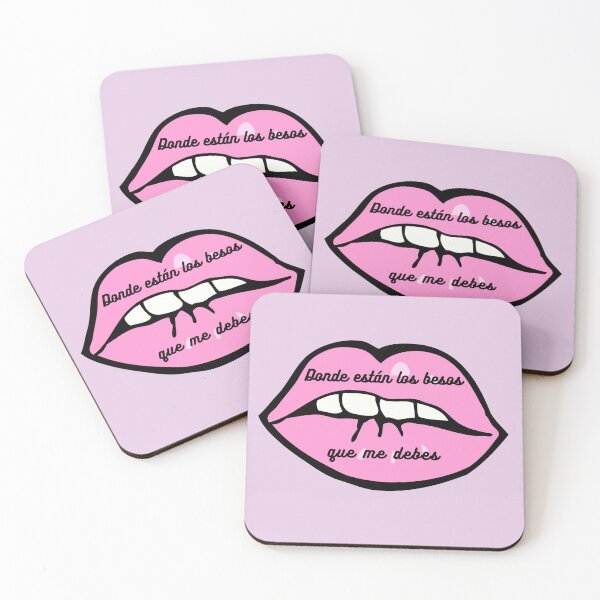 Item preview, Diseño Frase Extremoduro "Dónde están los besos que me debes" designed and sold by RockQuotes.