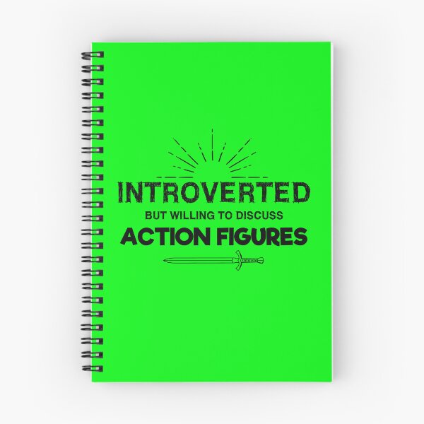 Artikelvorschau, Introvertiert, aber bereit, über Actionfiguren zu diskutieren entworfen und verkauft von CrowHarbor.