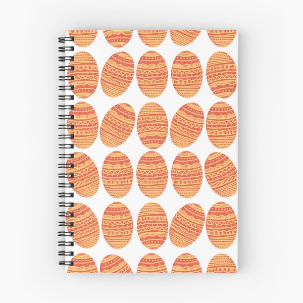 Item preview, Red Easter egg decorated with golden lines and dots, version 1  designed and sold by IULIART.