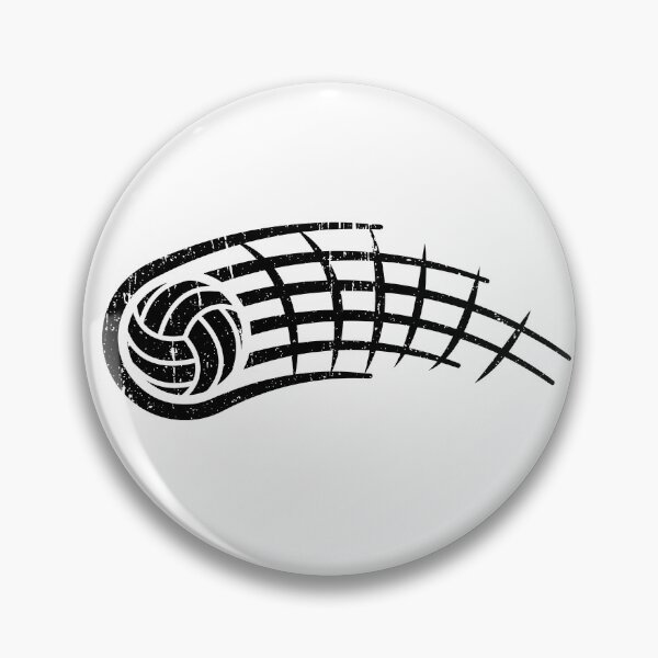 Item preview, Volleyball Set Spike Logo Distressed designed and sold by SilentEcho.
