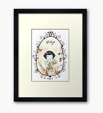 Flowers bloom. Framed Print