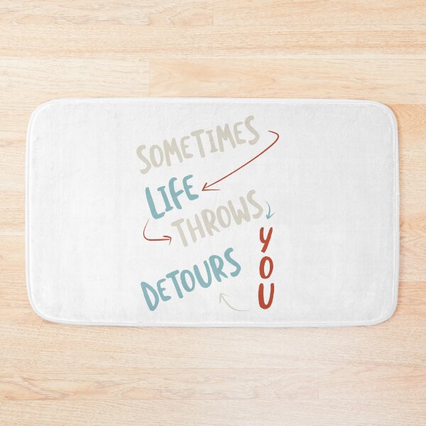 Item preview, Roadtrip Sometimes Life Throws You Detours designed and sold by whyitsme.