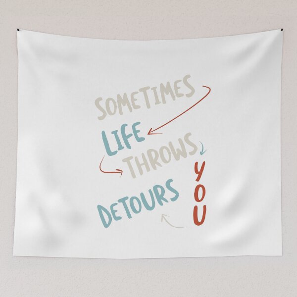 Item preview, Roadtrip Sometimes Life Throws You Detours designed and sold by whyitsme.