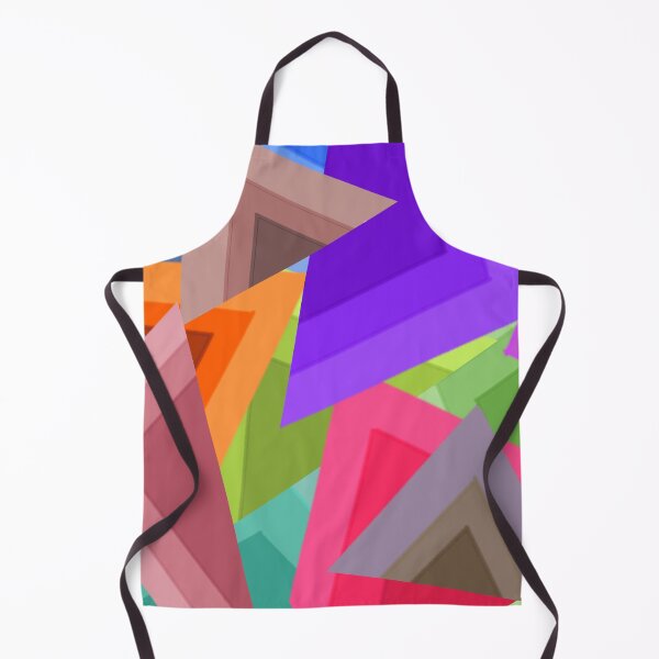 Item preview, Abstract geometric triangles pattern,multicolor designed and sold by cutecrazytshirt.