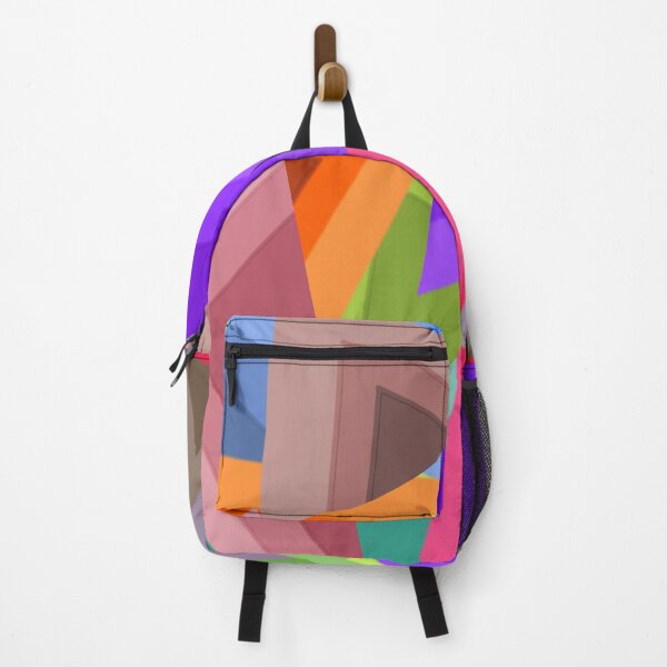 Item preview, Abstract geometric triangles pattern,multicolor designed and sold by cutecrazytshirt.