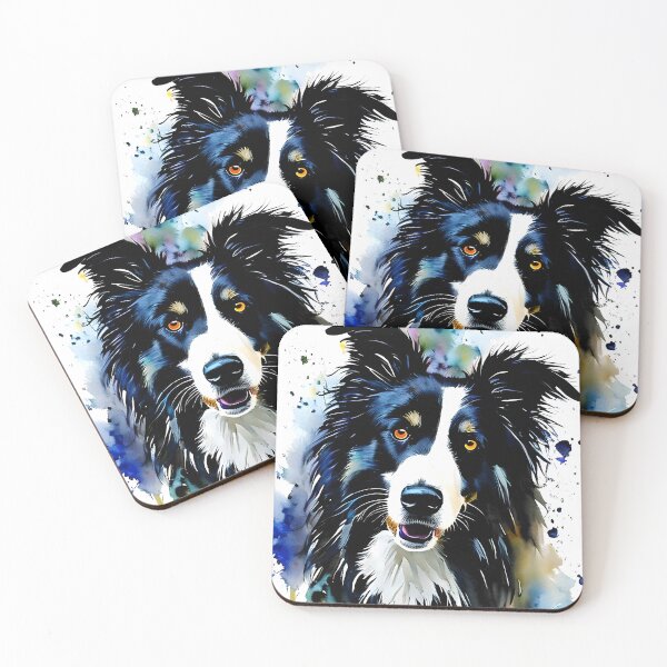 Item preview, Border Collie designed and sold by DmBWatercolours.
