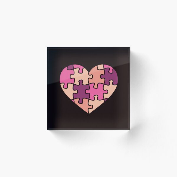 Item preview, Puzzle Heart designed and sold by SiYDesigns.