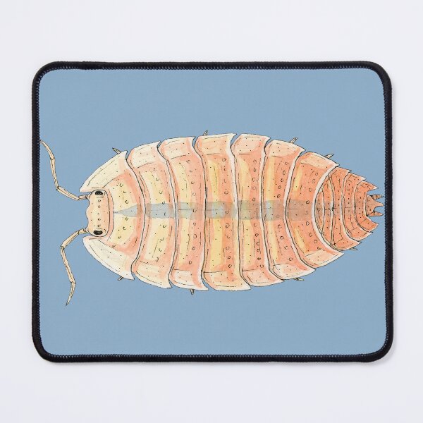 Item preview, Porcellio scaber "Orange Embers" Isopod designed and sold by paintedpansy.