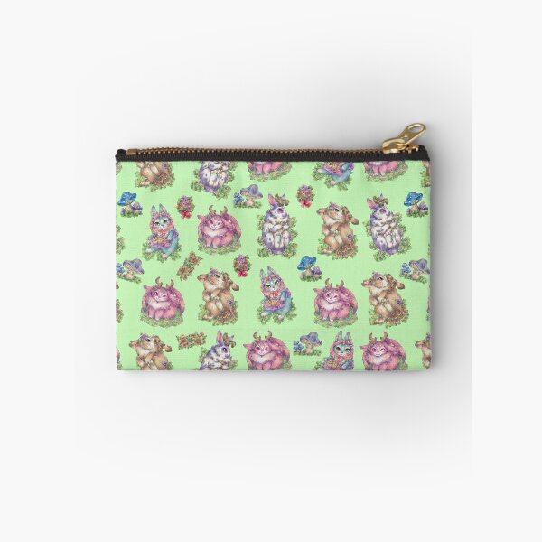 Item preview, Pastel cryptid magic bunnies pattern designed and sold by Monniponi.