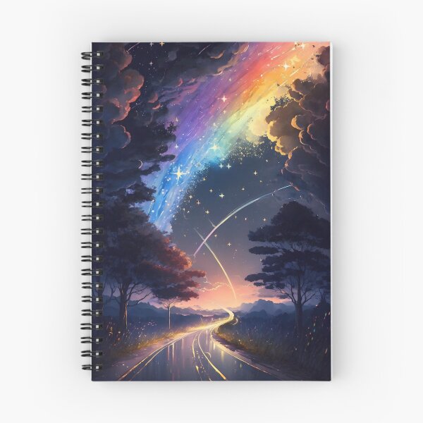 Item preview, Rainbow Star Shower designed and sold by DigitalRevvi.