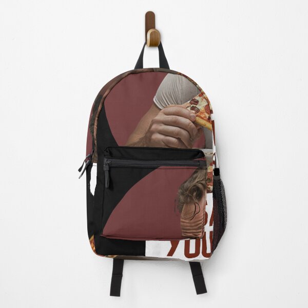 Item preview, STRANGER THINGS, STRANGER THINGS NETFLIX, STRANGERTHINGS JIM HOPPER eating a pepperoni pizza saying save yourself designed and sold by aquinavortex.