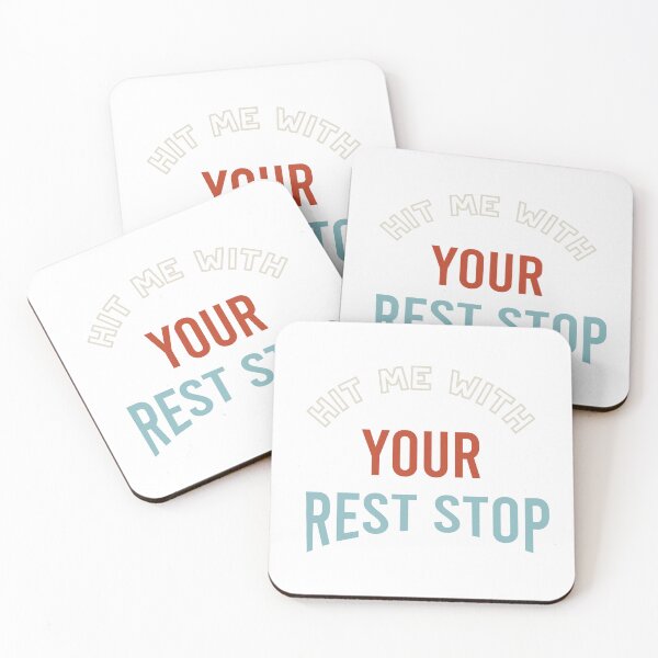 Item preview, Roadtrip Pun Hit Me With Your Rest Stop designed and sold by whyitsme.