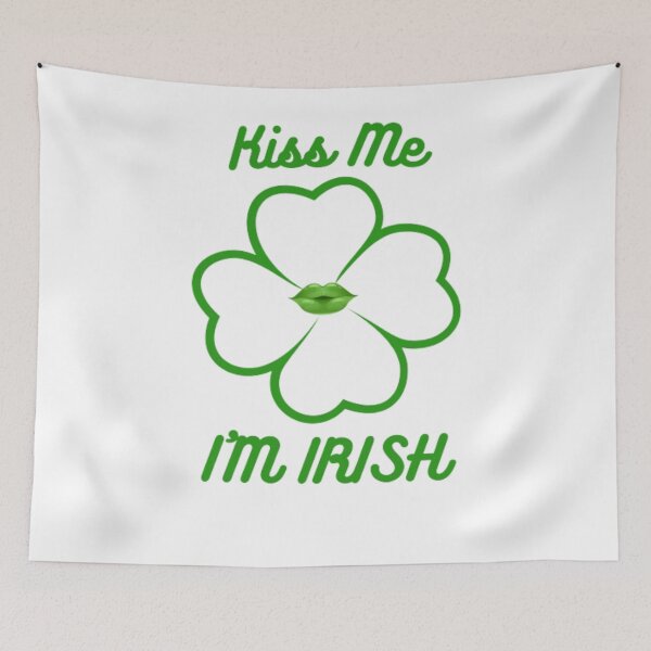 Item preview, Kiss Me I'm Irish designed and sold by Delnet ⭐⭐⭐⭐⭐.