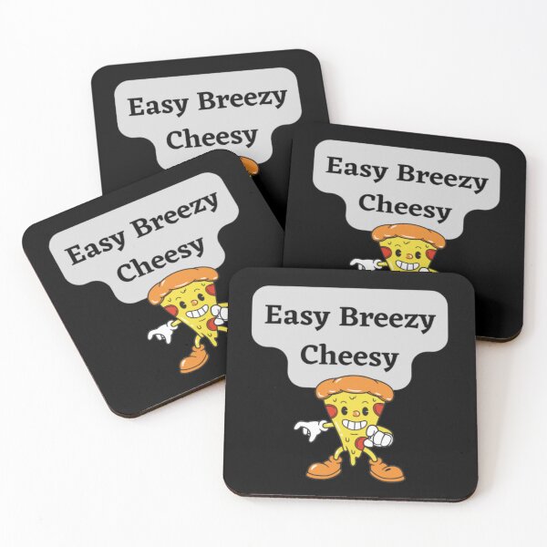 Item preview, Easy Breezy Cheesy designed and sold by HOMEDESIGNPRINT.