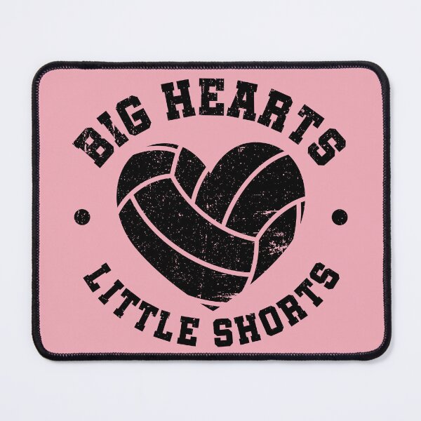 Item preview, Big Hearts Little Shorts Girls Volleyball Cute Heart Art designed and sold by SilentEcho.