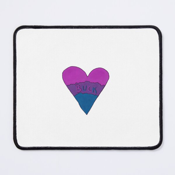 Item preview, Buck bi heart doodle designed and sold by nerdspride.