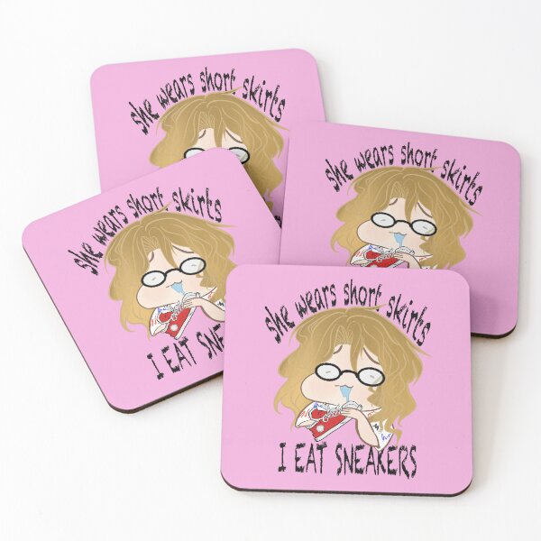 Item preview, She wears short skirts, I EAT SNEAKERS designed and sold by gaslight-n.
