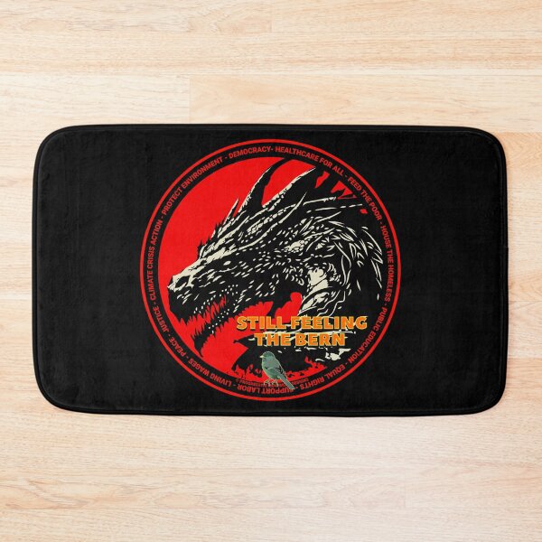 Item preview, PMD00615 Progressive Movement Designs Dragon shows you are still feeling the Bern and support progressive policy goals for progressive Democrats and Independents and Bernie Sanders supporters designed and sold by ProgressiveLeft.