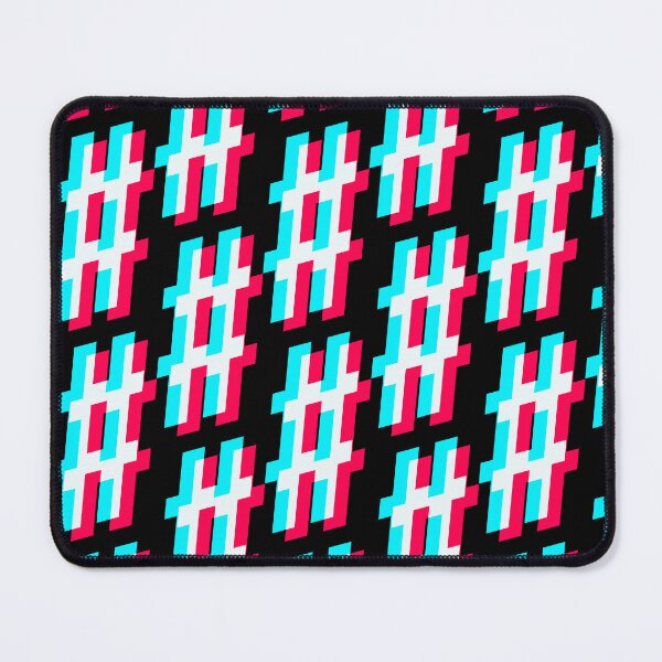 Item preview, hashtag - # glitch effect designed and sold by hendeJens.