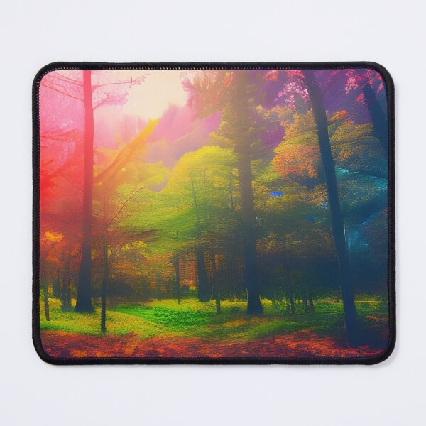 Item preview, Red sky in a green forest designed and sold by brandway.