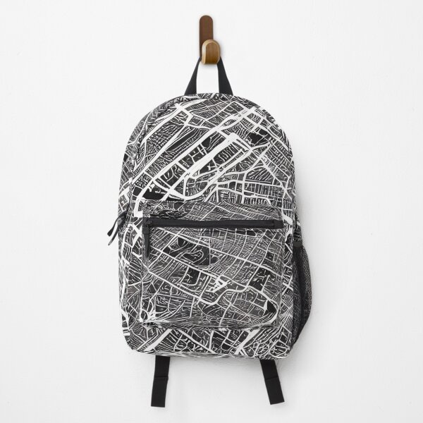 Item preview, City map in black and white designed and sold by nowIAMAI.