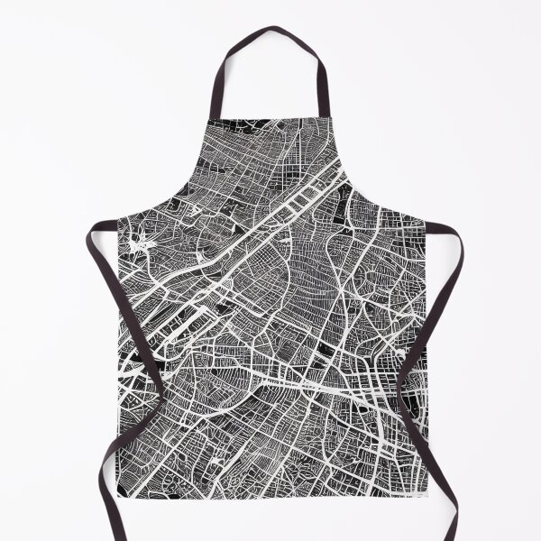 Item preview, City map in black and white designed and sold by nowIAMAI.
