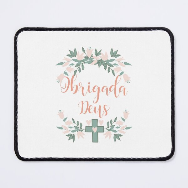 Obrigada Deus. Translation from Portuguese - Thank you God.  Greeting Card  for Sale by pidzam4e