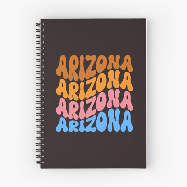 Item preview, Arizona Retro Vintage Groovy Wavy Text designed and sold by TheCatmeow2000.