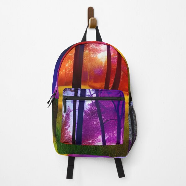 Item preview, Trees in a colorful abandoned forest designed and sold by brandway.