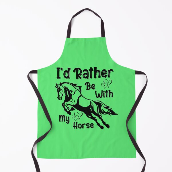 Item preview, I'd Rather Be With My Horse designed and sold by Laidart.