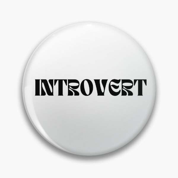 Item preview, Introvert Quote designed and sold by spacefogdesign.