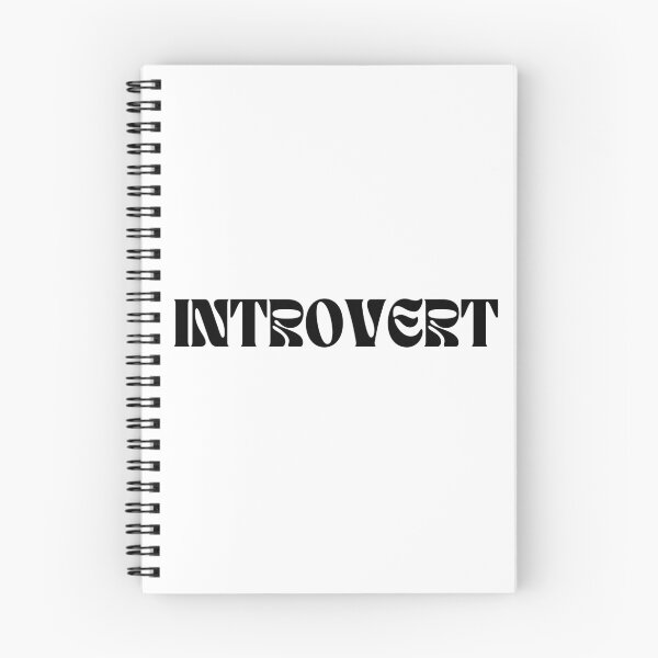 Item preview, Introvert Quote designed and sold by spacefogdesign.