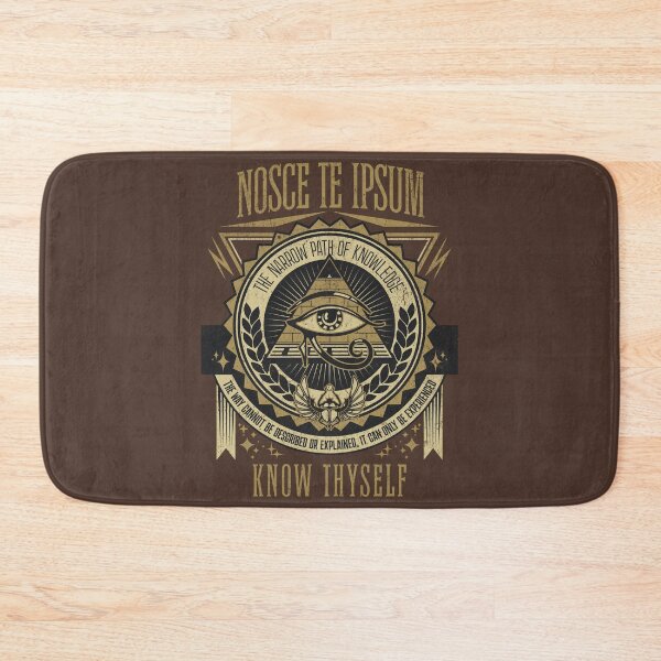 Item preview, NOSCE TE IPSUM - Know Thyself Eye of Horus designed and sold by zptees.