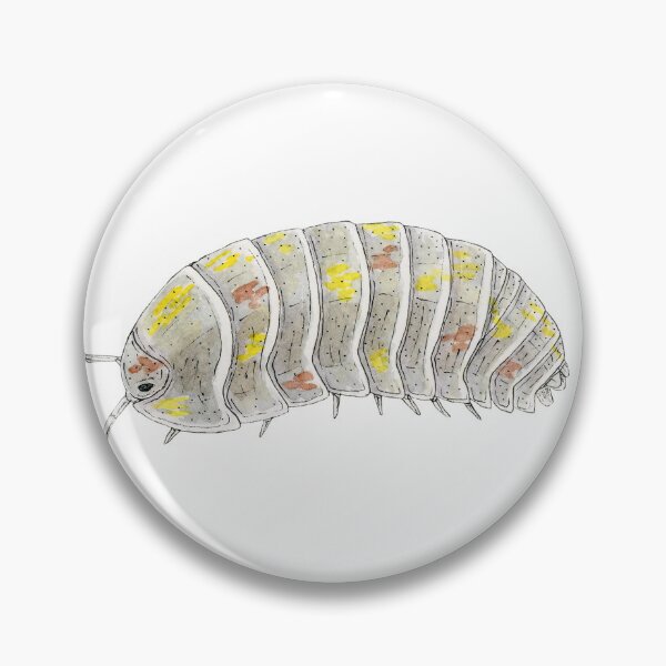 Item preview, Armadillidium Vulgare "Magic Potion Orange Spot" designed and sold by paintedpansy.