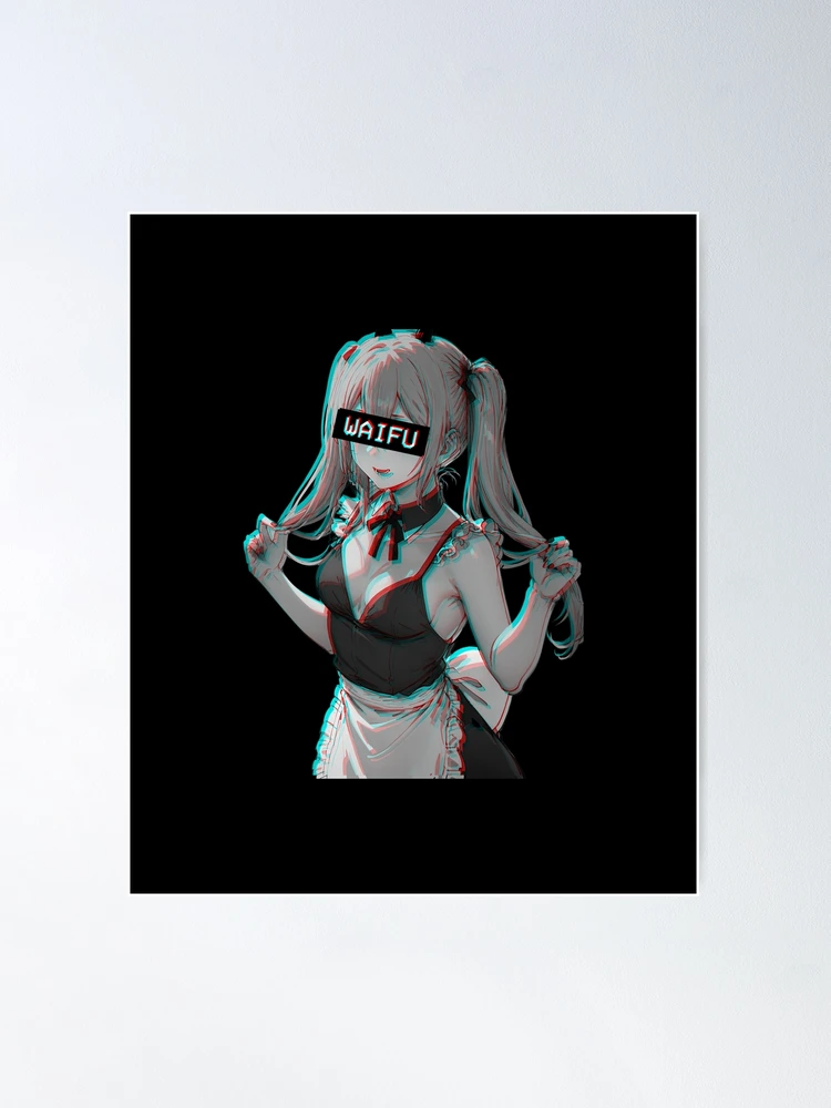 Error Glitch - Sad Anime Boy Art Board Print for Sale by LEVANKOV